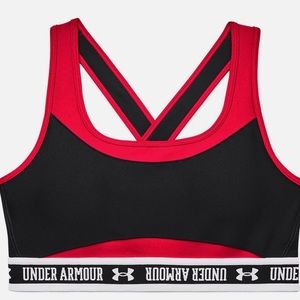 Under Armour Crossback Women Training Bra Red
